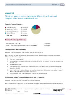 Lesson 18 - EngageNY