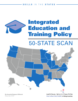 Integrated Education and Training Policy 50