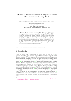 Efficiently Retrieving Function Dependencies in the