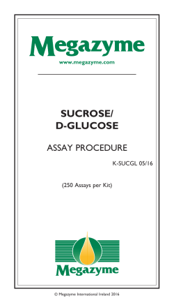 sucrose/ d-glucose