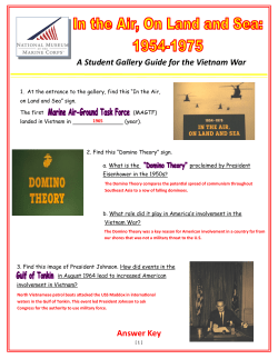 Answer Key - National Museum of the Marine Corps