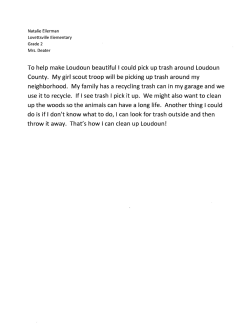 Natalie Ellerman - Keep Loudoun Beautiful
