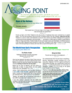 ASKing Point September 2010