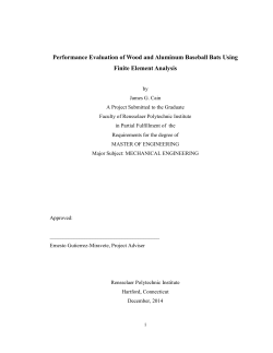 Performance Evaluation of Wood and Aluminum