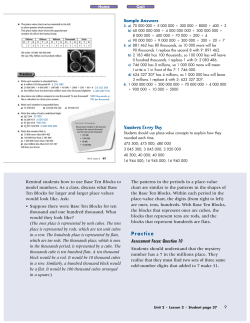 pg. 37 Answer Key - Digital Learning
