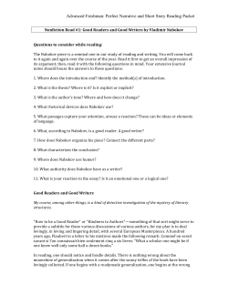 Perfect Narrative and Short Story Reading Packet