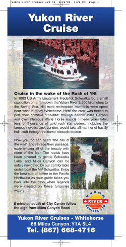 Yukon River Cruises 4X9 08