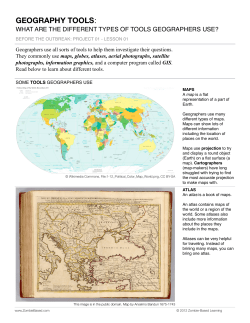 Geography Tools Handout