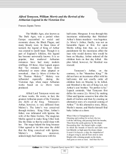 Alfred Tennyson, William Morris and the Revival of the Arthurian