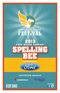 SpellinG Bee - Scribner Middle School &mdash; Believing and Achieving