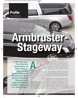 Stageway - Southwest Professional Vehicles