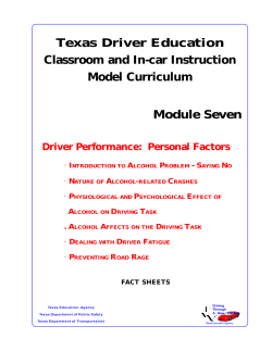 Texas Driver Education Classroom and In