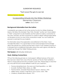 ELEMENTARY RESOURCES *Each Lesson Plan gets its own tab