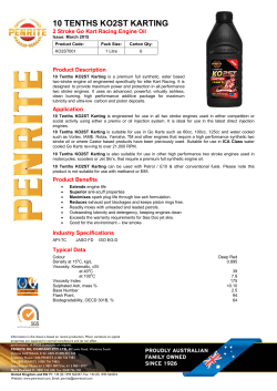 Save as PDF - Penrite Oil