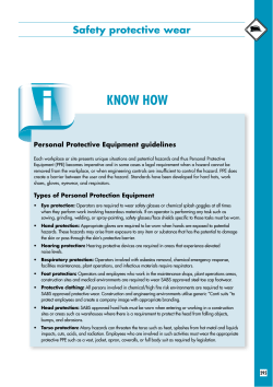 Safety Protective Wear Catalogue