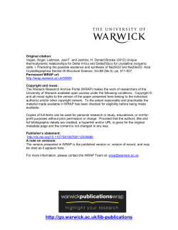 - Warwick WRAP
