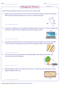Sheet 1 - Math Worksheets 4 Kids