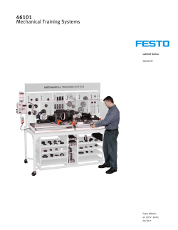 Mechanical Training Systems, Model 46101