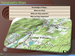 Topographic Maps