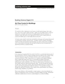 - Building Science Corporation