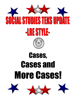 Cases and - Socorro Independent School District