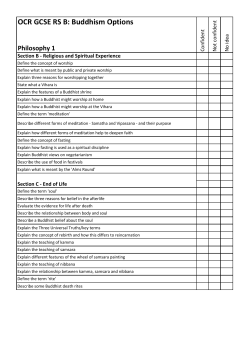 (Buddhism) PDF File - The Warriner School