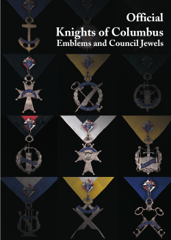 Official Knights Of Columbus Emblems And Council Jewels