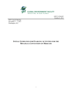 English - Global Environment Facility