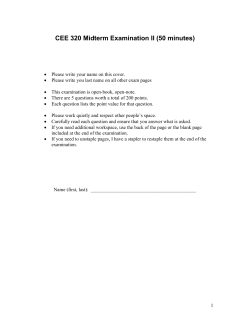 Midterm 2 Key