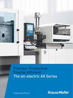 Precise. Productive. Energy efficient. The all