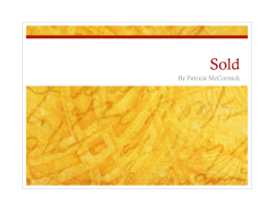 By Patricia McCormick