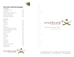 menu - Santa Barbara.com