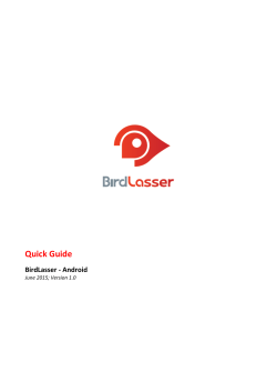 Quick Guide - BirdLasser