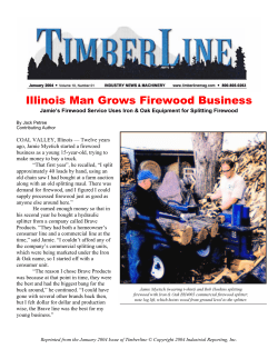 Illinois Man Grows Firewood Business