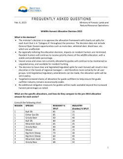 FREQUENTLY ASKED QUESTIONS