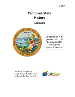 California State History