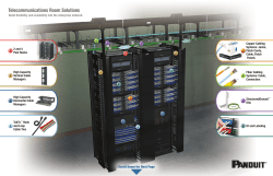 Telecommunications Room Solutions