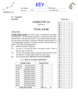 2C FINAL F10 KEY