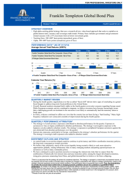Franklin Templeton Global Bond Plus
