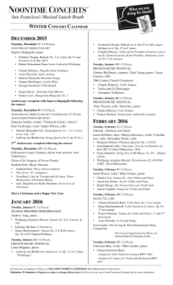 2015-16Noontime Concerts Winter Concert Calendar - 3