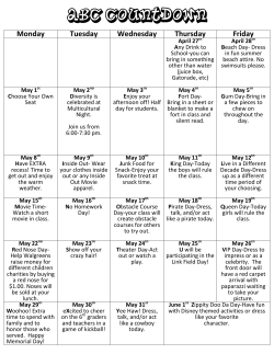 ABC Countdown - Adolph Link School