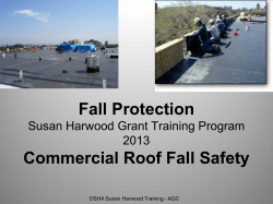 Fall Protection Commercial Roof Fall Safety - AGC-NM