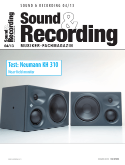 Test: Neumann KH 310