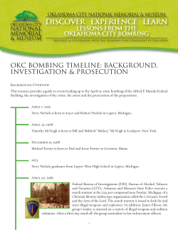 OKCNM_Bkgd Invest Pros Timeline - The Oklahoma City National