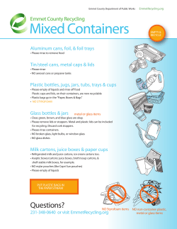 Flyer - Emmet County Recycling