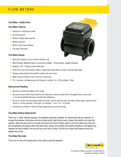 flow meters - Banjo Corp