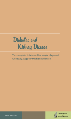 Diabetes and Kidney Disease