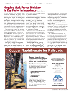 Ongoing Work Proves Moisture Is Key Factor In Impedance By Jim