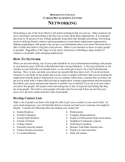 Networking - Brookhaven College