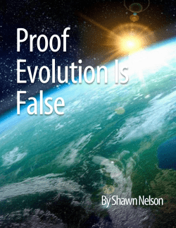 Proof Evolution Is False